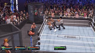 Jey uso vs axiom vs hulk hogan vs cm punk vs ciampa vs custom made rey fenix Elemination chamber