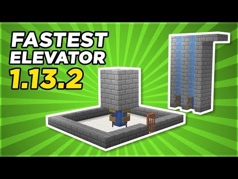 THE FASTEST ELEVATOR! 1.13.2 | Minecraft Tutorial | FezoCraft