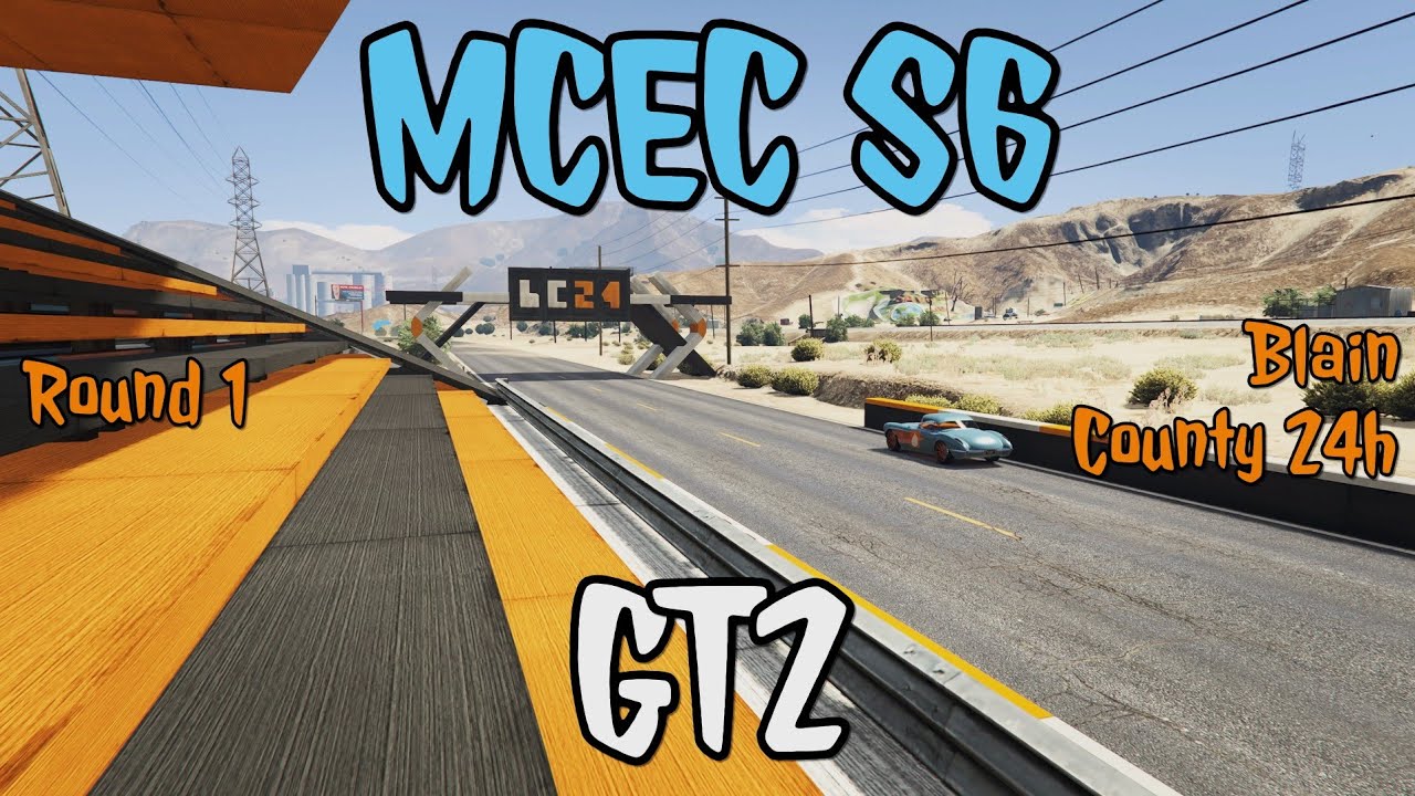 GTA 5 - Multi-Class Endurance Championship Season 6 | Round 1 | Blain County 24h | GT2