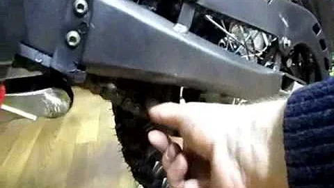 Ролики цепи на питбайках. Отличия механизмов.
