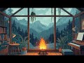 Cozy Cabin in the Rain 🌧️ | Deep Focus Music for Studying & Work | Lofi Ambient 4K