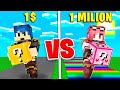 LUCKY BLOCK DA 1 VS LUCKY BLOCK DA 1.000.000! - MINECRAFT