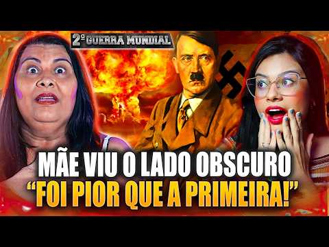 ELA FICOU PASMA! 😱 SEGUNDA GUERRA MUNDIAL - Nostalgia História
