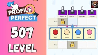 Profile Perfect Level 507 walkthrough solution