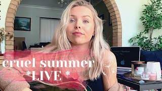 cruel summer - taylor swift *acoustic live cover*