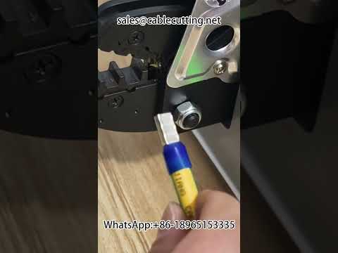 Electric Crimping Machine for 25 sq mm Tube Terminals