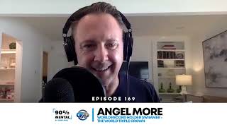 90% Mental Podcast | Angel More | World Record Holder Swimmer - The World Triple Crown