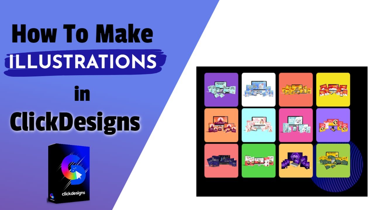How To Make Illustrations In ClickDesigns
