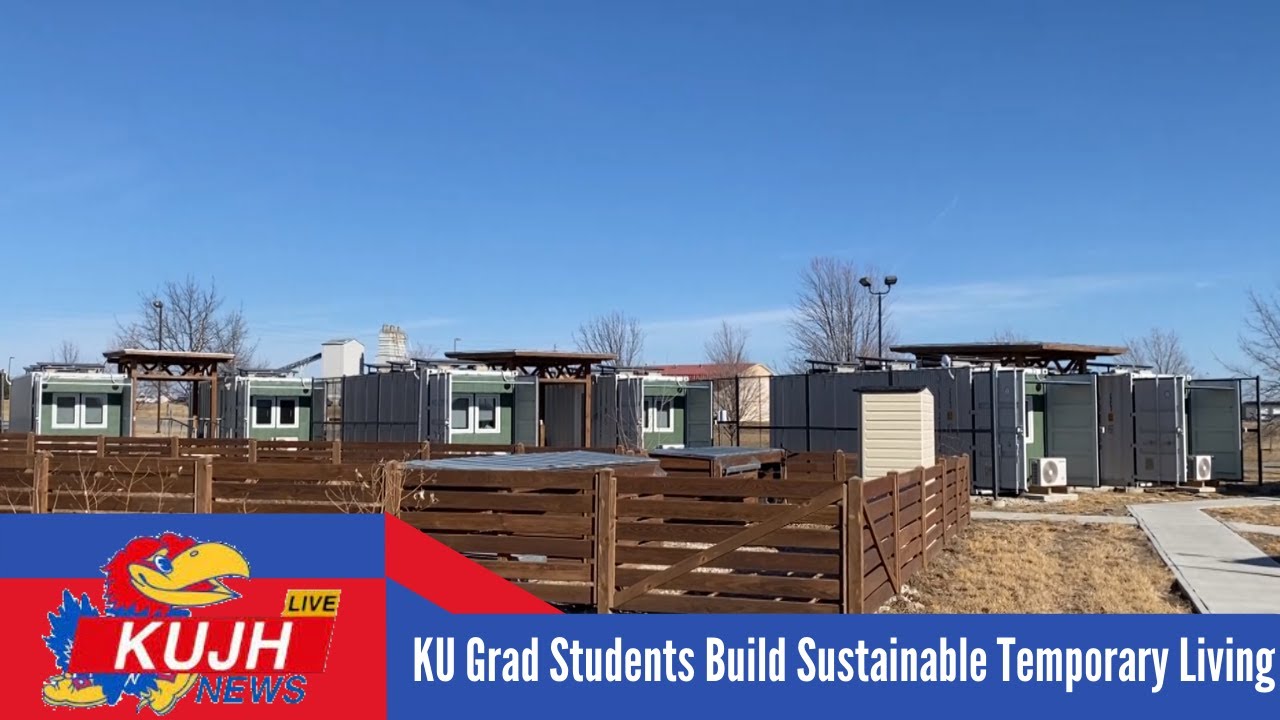 KU Grad Students Build Sustainable Temporary Living