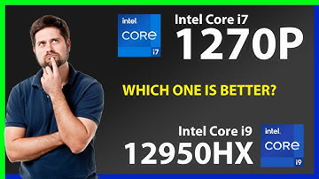 INTEL Core i7 1270P vs INTEL Core i9 12950HX Technical Comparison