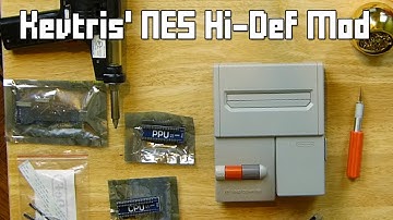 How To Install Kevtris HDMI Hi-Def NES Mod - Top Loader/AV Famicom