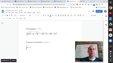 Google Doc Equation Editor