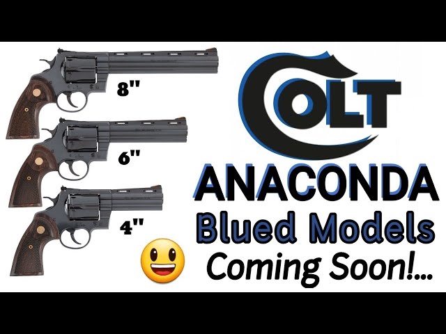 Colt Anaconda BLUED! 4