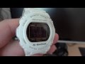 Casio G-Shock DW-5725B-7JF - Rising White - 25th Anniversary - YouTube