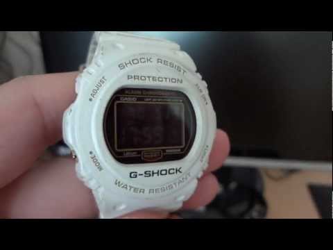 Casio G-Shock DW-5725B-7JF - Rising White - 25th Anniversary - YouTube