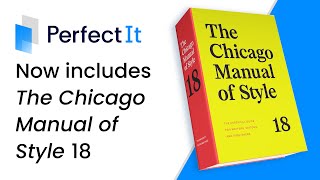 The Chicago Manual of Style in PerfectIt 18th Edition