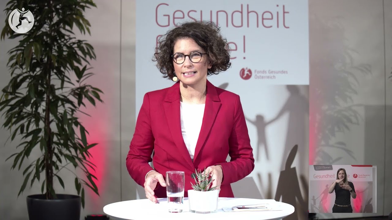 Eröffnung Dr. Klaus Ropin und Videobotschaft Bundeminister Dr. Wolfgang Mückstein, 23. GFK des FGÖ