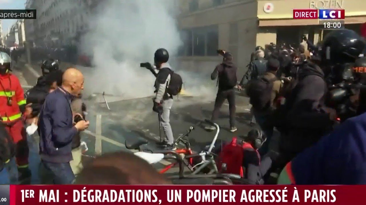 1er Mai : Gérald Darmanin dénonce 