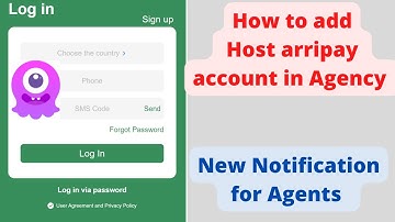 Host agent ke saath arripay account kaise bind karen || How to add host account in your agency ||