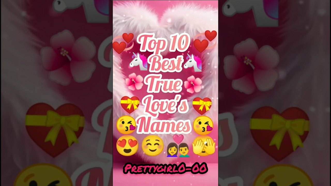 Top 10 best true lovers bame letter 💝💞🐰
