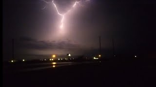 for spider web lightning lovers, it looked like a war was taking place in the sky. #life #beautiful