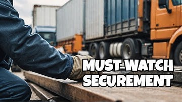 Master Flatbed Load Securement in 5 Minutes MUST WATCH