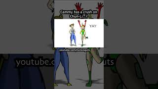 Cammy has a GIRL CRUSH on Chun-Li?