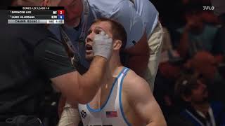 57 kg Final X - Champ Round 2 | Spencer Lee vs Luke Lilledahl