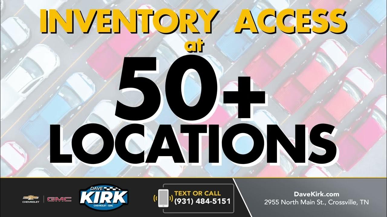 Why Buy from Dave Kirk Chevrolet GMC - YouTube