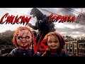 Chucky doll replica and godzilla チャッキー vs ゴジラ