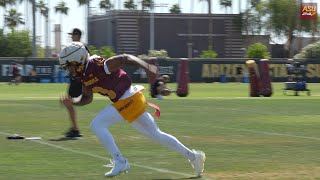 Sights and Sounds from ASU's Wednesday spring practice (4/16/2025)