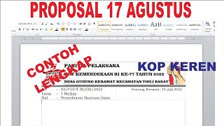 Proposal 17 Agustus 2022