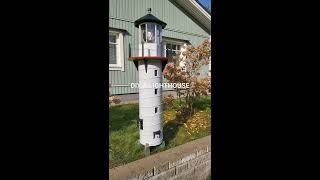 DIY, GARDEN, LIGHTHOUSE ,remote control operated,rotating light