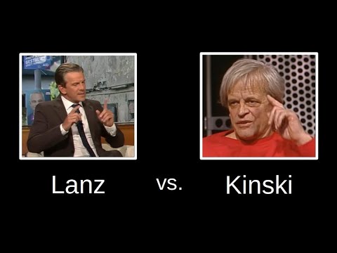 Lanz vs. Kinski: Ein nie stattgefundenes Match