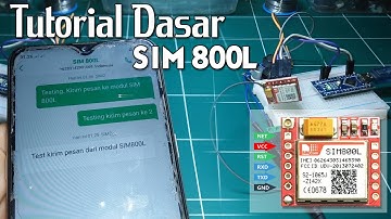Tutorial Dasar SIM800L | Kirim dan Baca Pesan | Arduino Project