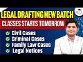 Best Legal Drafting Course in India | Learn Drafting of Civil, Criminal, Family, NI Cases