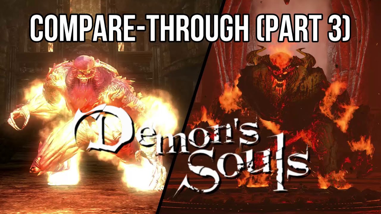 There are some marked tonal differences between the Demon's Souls