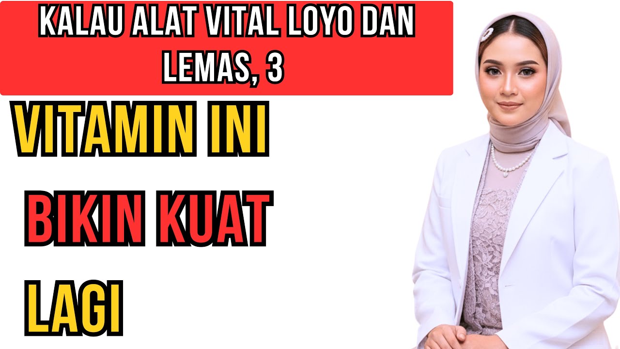 Pria di Atas 60 Tahun: 3 Vitamin Penting untuk Energi, Performa, dan Vitalitas Pria