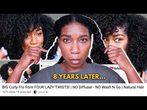 I Followed My Own Natural Hair Tutorial From 8 Years Ago