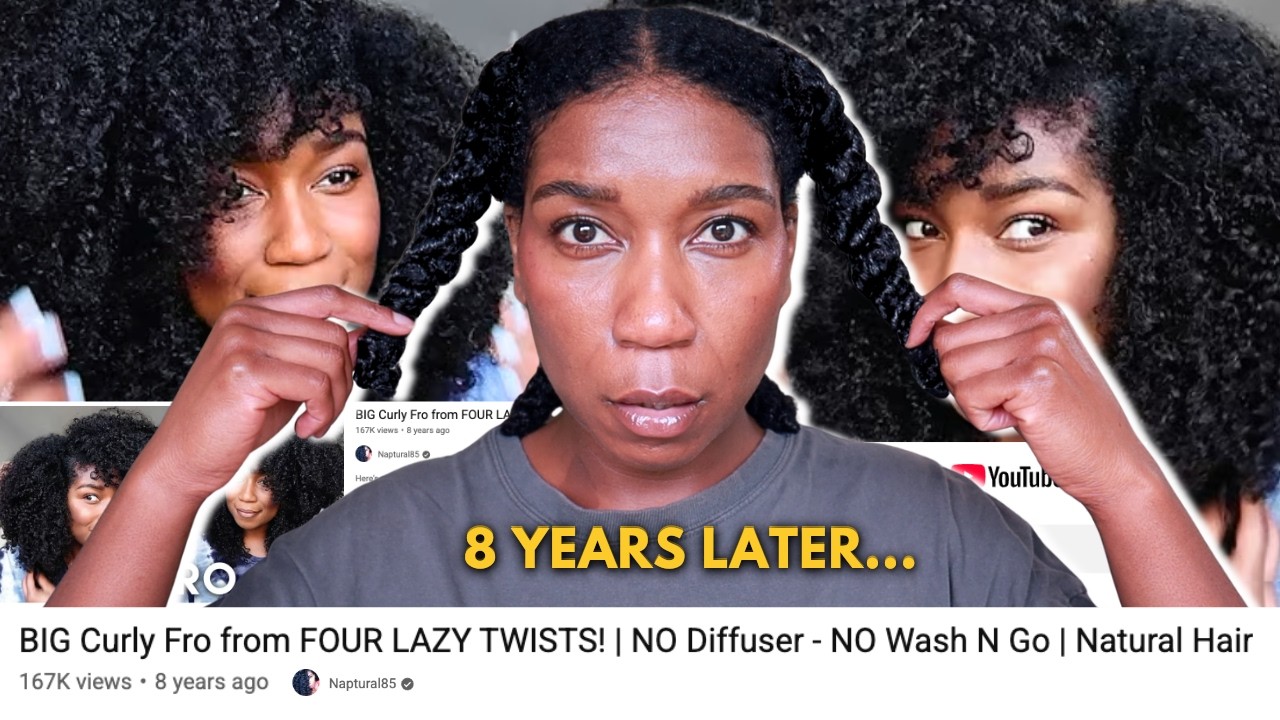 I Followed My Own Natural Hair Tutorial From 8 Years Ago