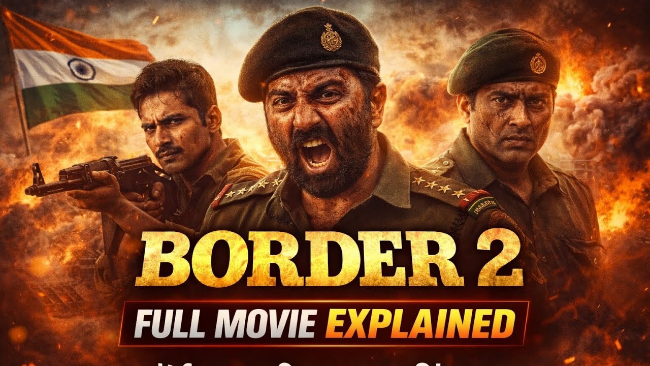 Border 2 Full Movie Explained in Hindi | India vs Enemy War Story | Border 2 Explained