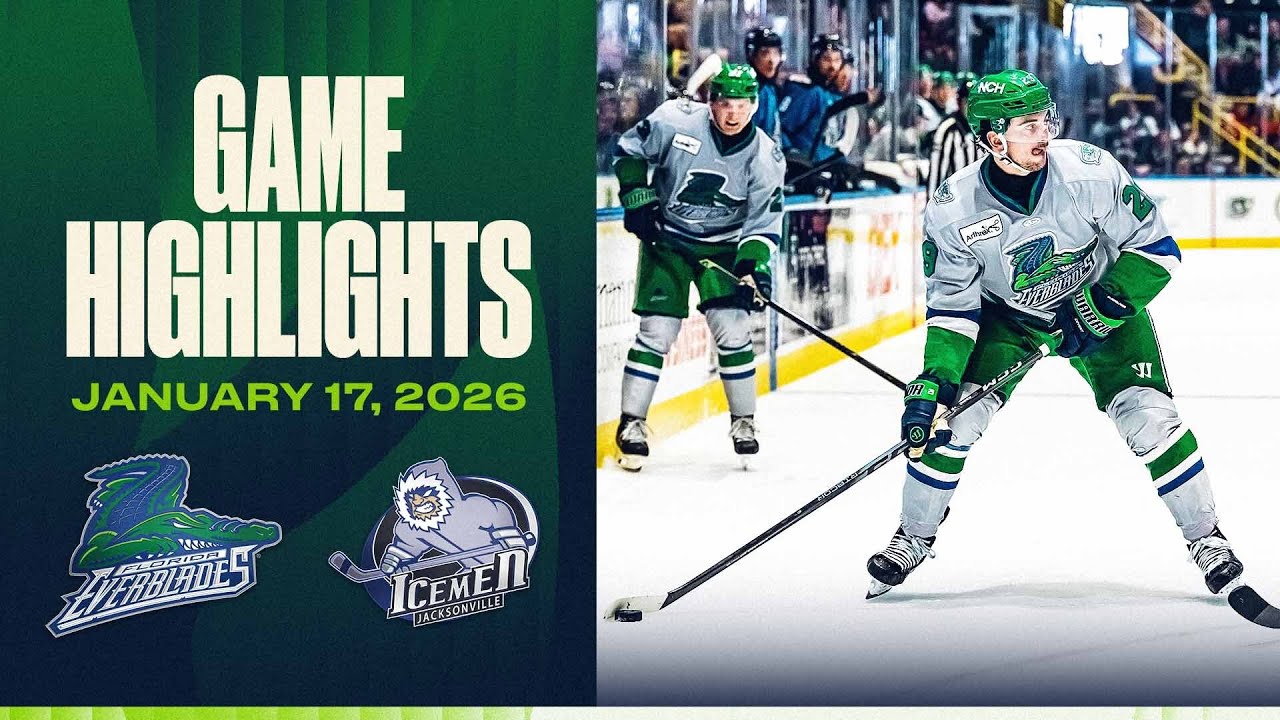 ICEMEN HAND EVERBLADES 4-2 LOSS | Game Highlights 01.17.26