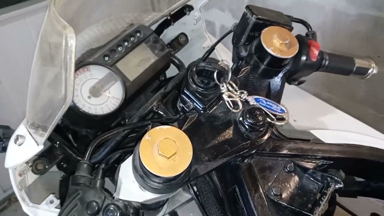 kasinski comet gt 250 limpeza de bicos