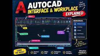 AUTOCAD INTERFACE & WORKSPACE EXPLAINED | COMPLETE BEGINNER TUTORIAL | SEMESTER EXAM SERIES