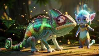 A Colorless Chameleon. A Magical Gift. A Hard Lesson
