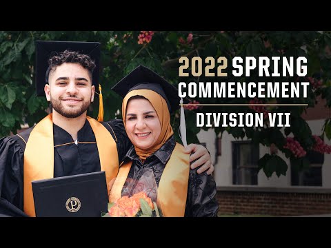 Purdue University Division VII Spring Commencement Livestream