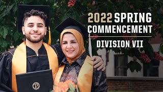Purdue University Division VII Spring Commencement Livestream