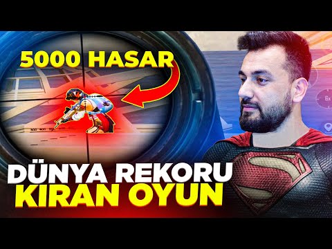 46 KİLLS 5000 HASAR 😮 DÜNYA REKORU KIRAN OYUN !! / Pubg Mobile