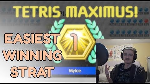 The Very Best Winning Strategy In Tetris 99!