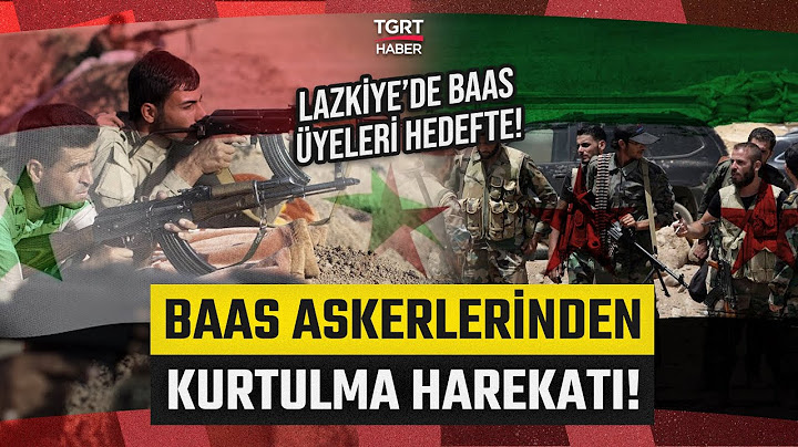 Suriye'de Eski Rejim Askerlerine Lazkiye'de Operasyon: Baas Kalıntıları Temizleniyor! - TGRT Haber